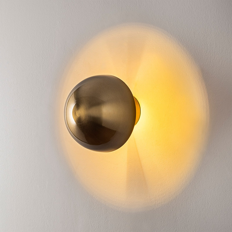 Bagdasarian LED Plug-in Flush Mounted Sconce