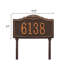 Gatewood Personalized Standard 1-Line Lawn Address Sign-321009526-321009524