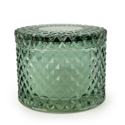 Fresh Scented Novelty Candle with Glass Holder