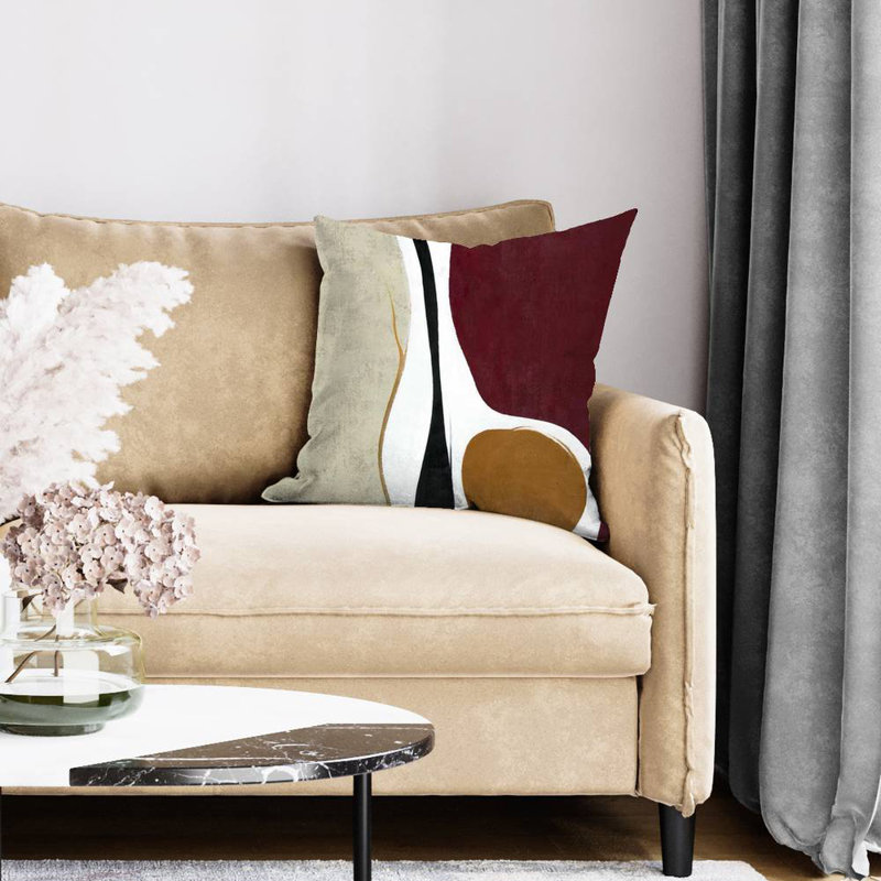 Multiform - 20"x20" Throw pillow cover - Poly twill - Print on demand