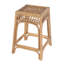 Antigua 24.75 in. Seat Height Square Rattan Count Stool-1141782954