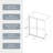 44-48" W x 70" H Framed Shower Door Double Sliding Door with 1/4" (6mm) Clear Tempered Glass, 2 Towel Bars for Walk-in Bathroom, Matte Black Finish Shower Doors, Reversible Installation-99066030