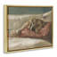«Comfortable Sleeping Labrador», art mural encadré flottant par Labrador-34948219-35180613