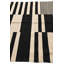 Tapis noir et blanc Pinkerton