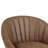 Swivel Upholstered Adjustable Height Counter Stool with Metal Frame