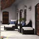 Mifflin 2 - Person Patio Conversation Sets with Cushions