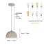 DELIPOP 30CM Rattan Chandelier