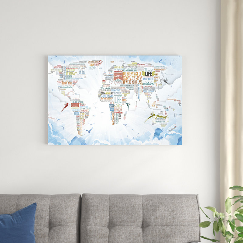 " NC World Of Life " by Mikael B. Design, 24" H x 36" W x 1" D