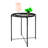 Steel Top End Table