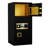 Large Double-Door Coin-Operated Safe,Digital Security Safe With Keypad And Key,3.5 Cubic Feet Safe Box With Hidden Code Function For Home,Office And Hotel