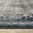 Edner Traditional Mosaic Center Deep Blue/ Ivory Area Rug-992304345