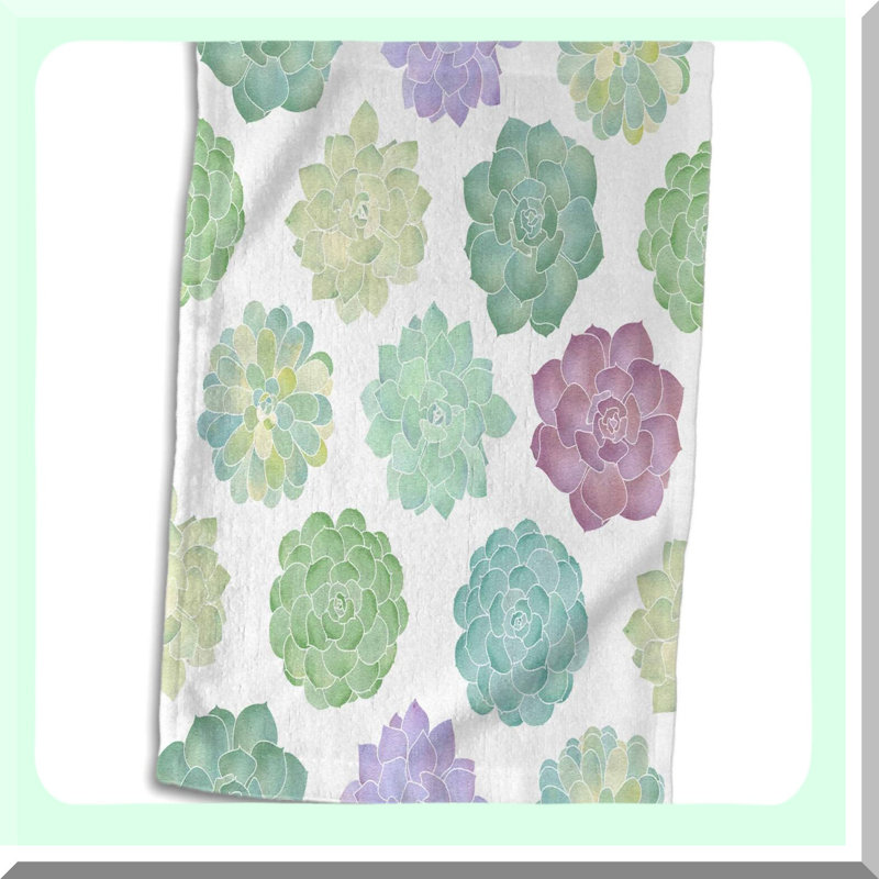 PureGarden Elegance: All-Season Garden Flag, White/Green Flower