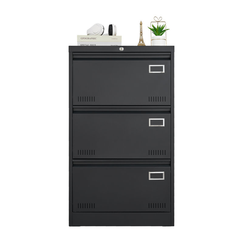 Drawer Metal Lateral File Cabinet With Lock,Office Vertical Files Cabinet  Home Office/Legal/Letter/A,Locking Metal File Cabinet,Assembly Required