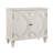Retro Wooden Sideboard Buffet Cabinet With Spacious Storage, Symmetrical Geometric Accent, For Living And Dining Rooms-1881209194
