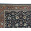 Tapis bleu de haute qualité noué à la main