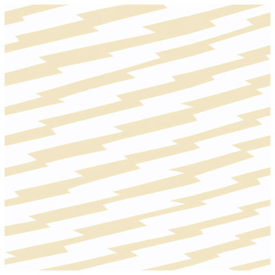 Beige Zigzag Lines Quilted Bedspread All Sizes
