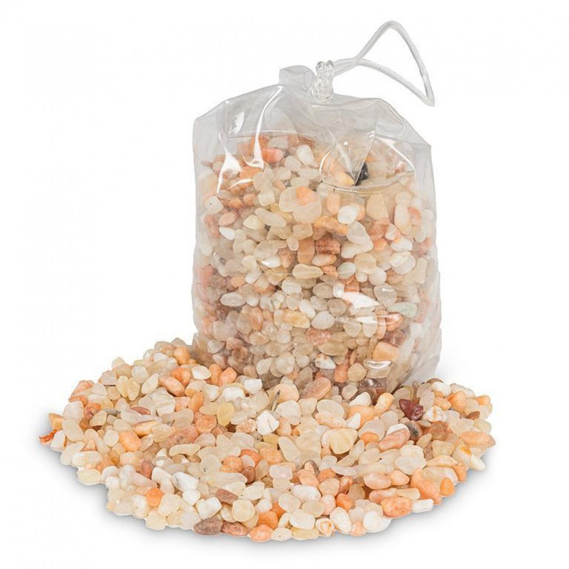 Sac de petites pierres polies, Pêche