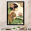 «Ellyce Elegant Asian Lotus Goddess III», reproduction sur toile