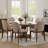  Bason Upholstered Faux Leather Dining Chairs Set of 6-116530376-118303070