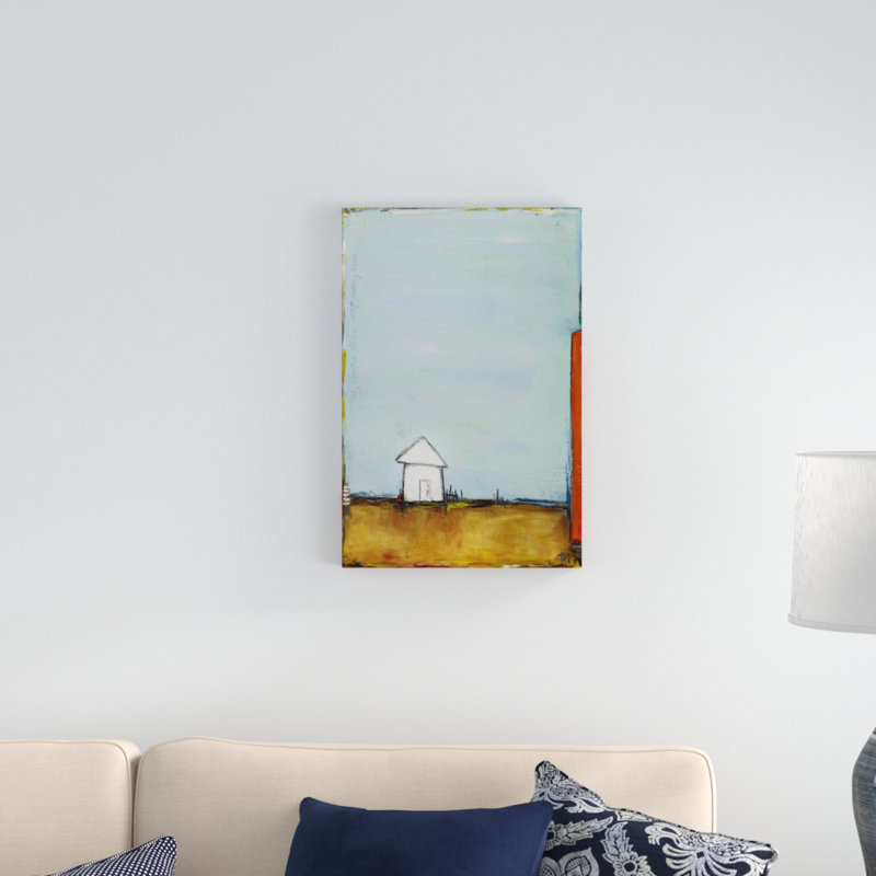 «Blue Bombay», peinture, H 24 po x l 16 po
