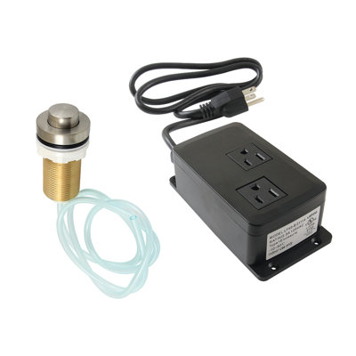 Kingston Brass Gourmetier Dual Outlet Garbage Disposal Air Switch Kit