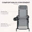 Ensemble de chaises longues berçantes pliables zéro gravité Outsunny-1425070632