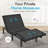 Adjustable Bed Frame, Zero Gravity Electric Bed with Wireless Remote, Underbed Lights, Head and Foot Tilt, Dual USB Ports, Adjustable Legs, Easy Assembly, Mattress Not Included-412015938
