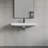 36" Solid Surface Wall-Mounted Bathroom Sink