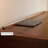 Simple Black Walnut Solid Wood Rectangular Desk