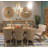 Aryhanna Pine Solid Wood Dining Table