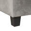 Canapé modulaire moderne en L avec repose-pieds de rangement et méridienne réversible, comprenant 2 coussins et porte-gobelets pour le salon, gris