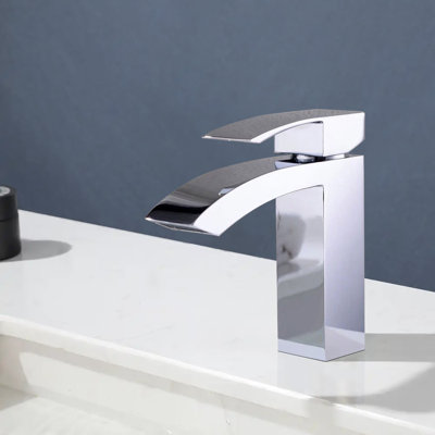 Single-Hole Single-Handle Bathroom Faucet