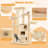 Multi-Level Cat Tree With 3-Storey Cat Condo