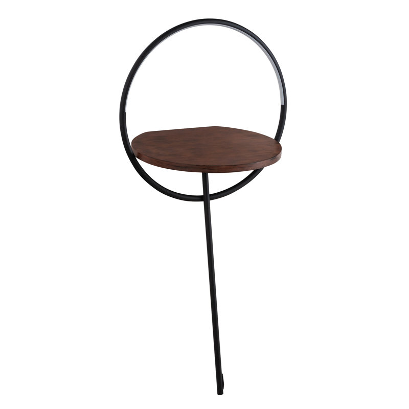 Maya 37.13'' Powder Coated LED Tray Table Floor Lamp