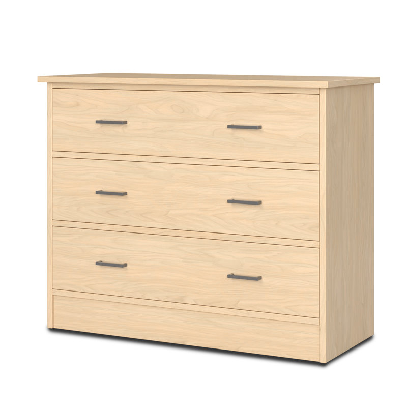 Commode 3 tiroirs, Érable