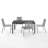 4 - Person Patio Dining Set with Rectangular Table