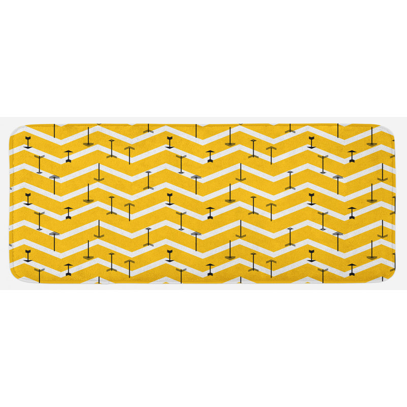 Tapis de cuisine Aztec