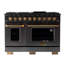 Gemstone™ KED 484 Series 48" 4.2 Cubic Feet Freestanding Convection Range-1674675246