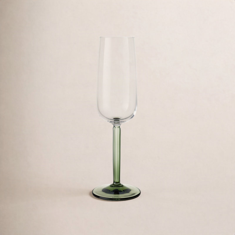 Verre à champagne Hammershoi, Vert