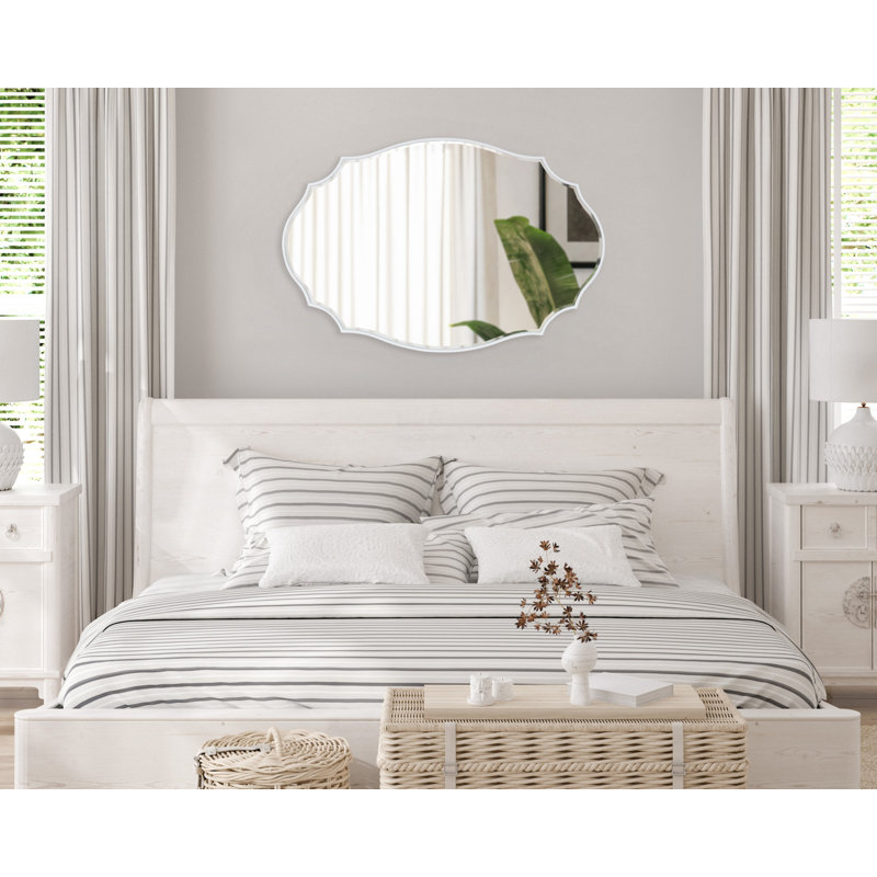 Negaunee Mirror, White, 24" x 36"