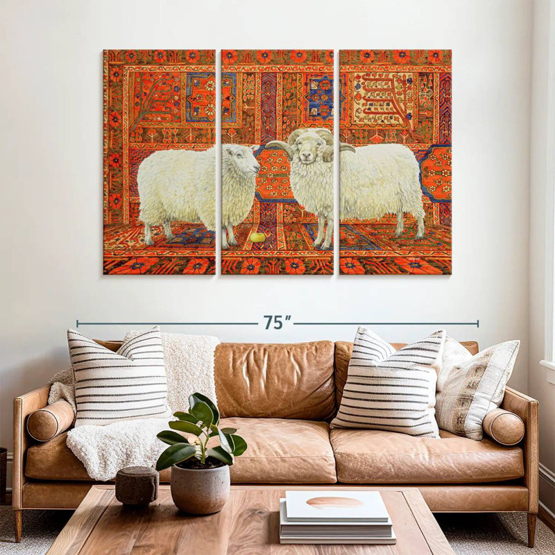Brampt Persian Wool, 42" H x 65" W