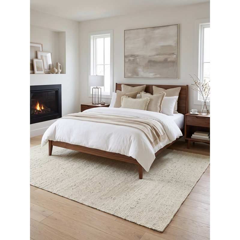 Wabi Sabi Area Rug in Silver Gray/Ivory, Rectangle 9' x 12'