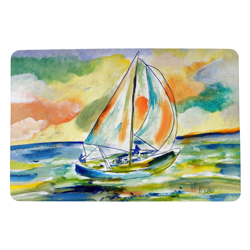 Tapis de porte intérieur / extérieur Davie, l 18 po x L 26 po