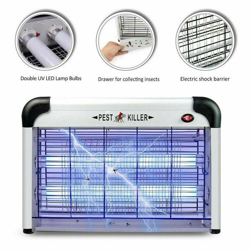 Insect Killer Mosquito Zapper Bug Pest Fly Trap Night Light