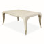 Table de salle à manger rectangulaire extensible London Place - Perle crémeuse