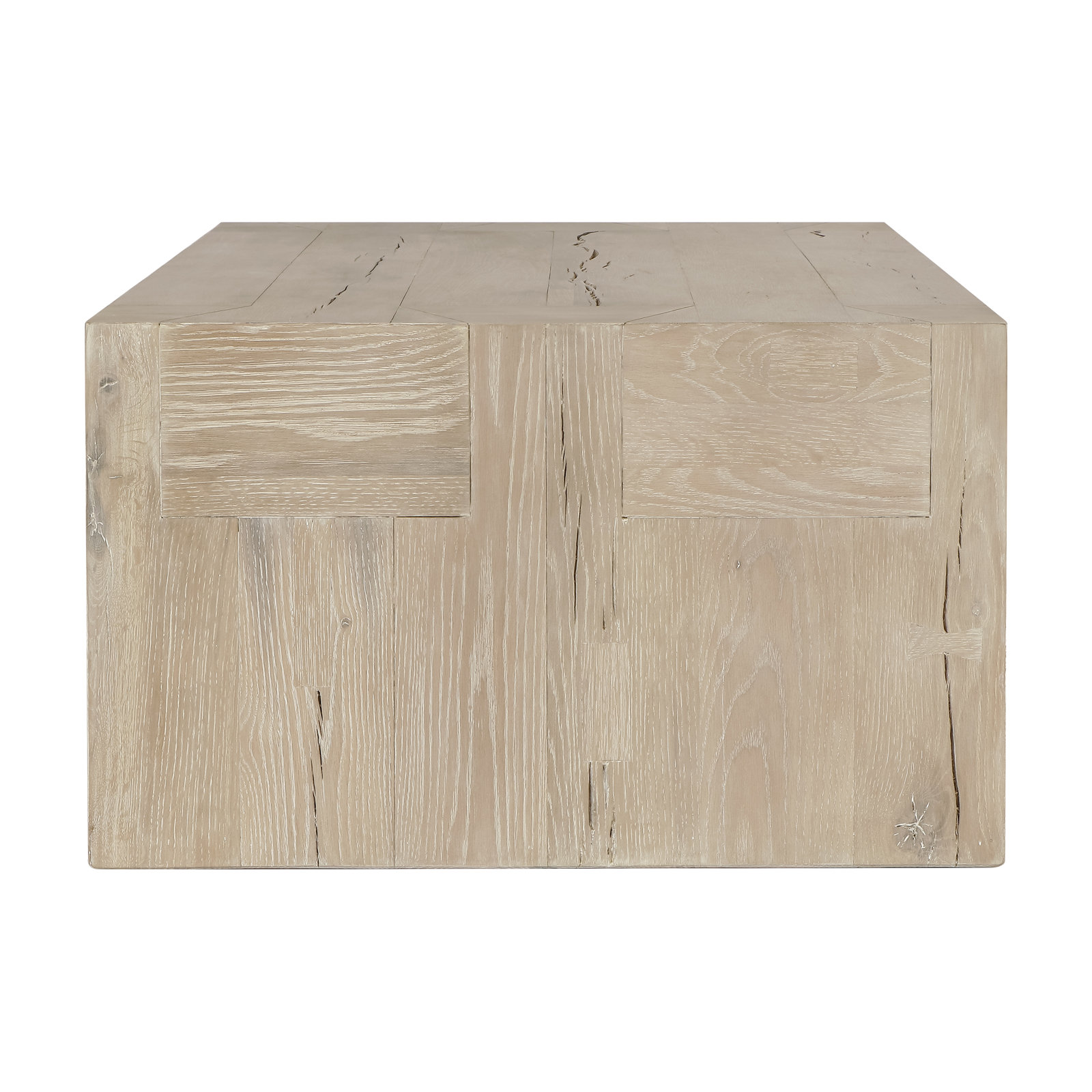 Elise Coffee Table,  60" in width              ,   Washed White