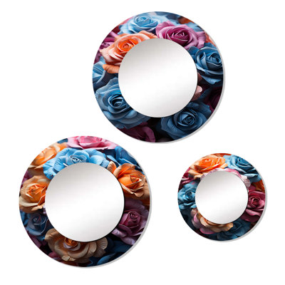 Lorelle Metal Round Mirror
