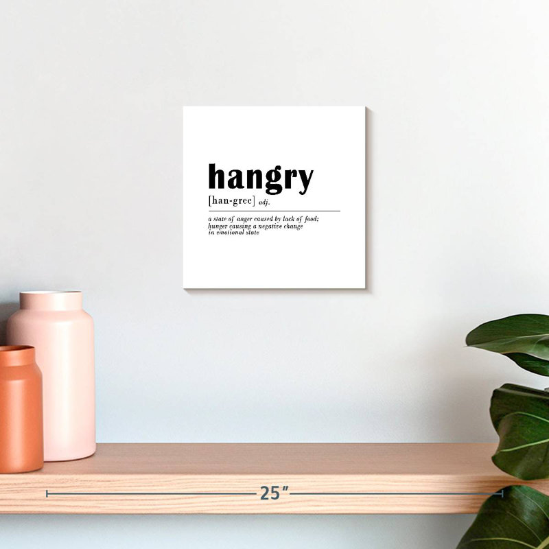 Tergel Hangry, 10" H x 10" W