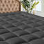 Crotty 350g Filled Checkerboard Pattern Mattress Topper-970939367-970533947