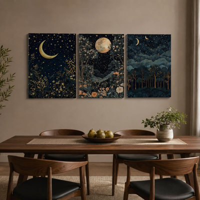 3 Piece Wrapped Canvas Print